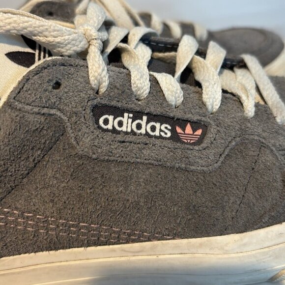 Adidas Originals Women's Continental Vulc Sneaker Grey size 8 - Picture 7 of 12